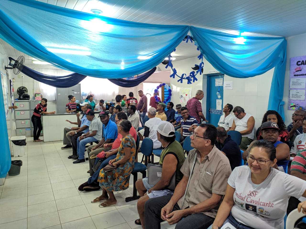 Camacã: PSF Luís Pereira de Castro I e II realizam ação em comemoração ao Novembro Azul
